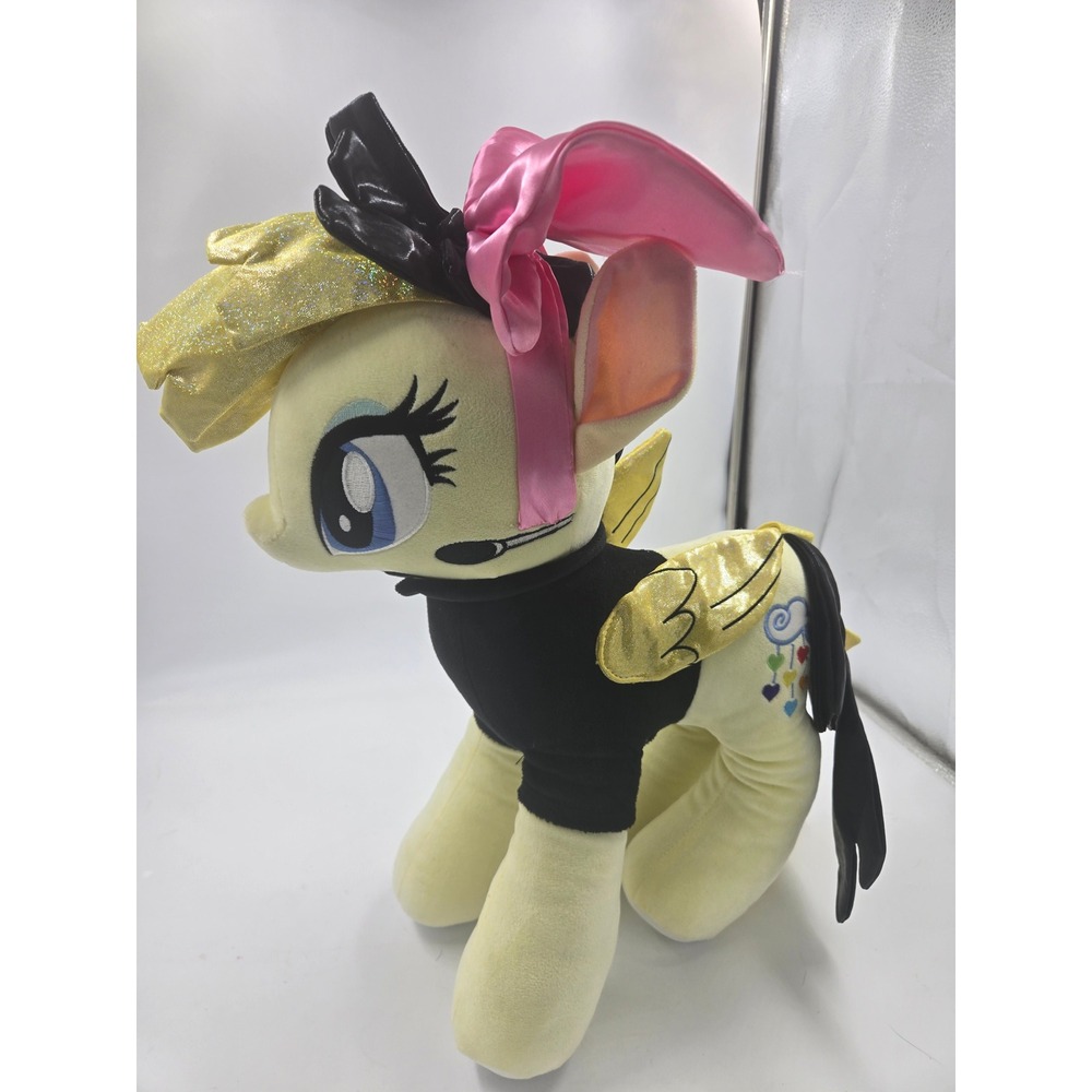 My Little Pony The Movie Hasbro 2017 Plush Yellow Pegasus Songbird Serenade 17"